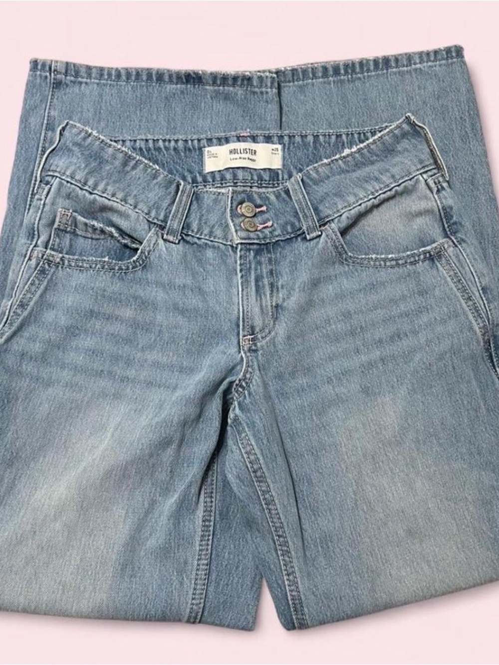 Hollister Light Blue Flare Jeans
